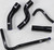 Samco Sport Radiator Hose Kit Tri Blk 19021545