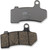 SBS HHF Street Ceramic Organic Brake Pads - Harley-Davidson - 2021' Electra Glide Revival