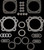 T/End Gasket 84-99 3.5"