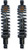 Rear 429 Series Shock - Black - 18.5"