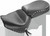Seat - Wide - Touring - Without Backrest - Two-Piece - Chrome Studded - Black w/Conchos - Roadstar