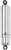 412 Series Shock - 11" - Standard - Chrome 13100711