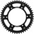 SUPERSPROX Stealth Rear Sprocket - 48 Tooth - Black - Yamaha - 20' - 22' YZ 125 X
