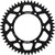 SUPERSPROX Rear Sprocket - Black - Suzuki - 49 Tooth - 10' - 12' - 19' - 20' RM - Z 250