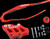 T.M. Designwork Chain Guide and Slider Kit  Red Honda 08' 16' CRF450X 12311324