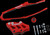 T.M. Designwork Chain Guide and Slider Kit  Red Honda 18' 19' CRF250R/X 12311340