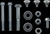 T.M. Designwork Chain Guide and Slider Kit  Blue Yamaha 20' 23' YZ 250 FX 12311529