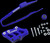 T.M. Designwork Chain Guide and Slider Kit  Blue Yamaha 20' 23' YZ 250 FX 12311397