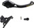 Vortex Race Short Brake Lever - '01-'07 Aprilia/ '04-'16 Moto Guzzi/ '04-'19 Yamaha - Black