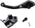 Vortex Race Short Clutch Lever - '89-'20 Kawasaki EN650 Vulcan S/ER 500/ER-6N Ninja 650/EX500/EX650 Ninja /GPZ 500 S/ZX 600/ZX 900 - Black