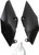 UFO Side Panels - '17-'21 Honda CRF250R/250RX/450R/450RX - Black