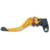 CRG Constructors Clutch Lever - RC2 - Short - Gold-Suzuki-06'-09' GSX-R 600/750