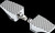 Footpegs Cnty Male Chr