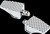 Footpegs Cnty M8St Chr