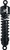 412 Series Shock - 13.5" - Standard - Black - H-D