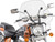 Slipstreamer Wshld 17"Hellfire, Clr