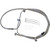 Brake Line - +8" - Stainless Steel - FXDF '08-'17