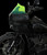 KLOCK WERKS Kolor Flare? Ice Windshield - 9" - Green Ice - FXRP