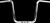 LA Choppers Handlebar - Twin Round - 1-1/4" x 14" - Black