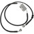 Brake Line - Front - +8" - Black - XL 17415309