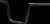 LA Choppers Handlebar - Twin Peaks - Road Glide - 10" - Black