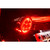 CIRO Fang? Rear Turn Signal Insert - Red LED - Red Lens - Chrome-Harley-Davidson-18'-24' Softail Street Bob FXBB