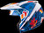 Icon Elsinore Helmet - Kaonohi - Blue - Small