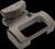 LA Choppers Gauge Mount - Bronze - Softail