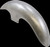 Cafe Front Fender - 19" Wheel - With Chrome Spacers