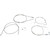 Baron Stainless Handlebar Cable/Line Kit - Kawasaki - 06' - 19' VN900D Vulcan 900 Classic LT