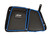 PRP Door Bags with Knee Pads for Polaris RZR - Driver Side - Black/Blue