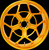 Rim Speed-5 18 X 5.50 Gold