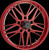 Rim Split Spoke 21 X 3.5,Red