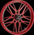 Rim Split Spoke 21 X 5.5,Red