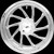 Wheel Rear Right Hurricane 3D Trike 18" Chrome