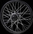 Wheel 21X2F Blk 84-99 Ng