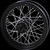 Wheel 16X3R Blk 97-99 St