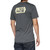100% Ultra Tee- Charcoal- SM