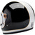 Biltwell Gringo S Helmet - Gloss White/Black Tracker - Small