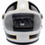 Biltwell Gringo S Helmet - Gloss White/Black Tracker - Small