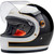 Biltwell Gringo S Helmet - Gloss White/Black Tracker - Small
