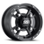 ITP SS 112 9x8 / 4x110 BP / 3+5 Offset Black Wheel