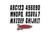 Hardline Boat Lettering Registration Kit 3 in. - 320 Black/Silver