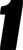 Hardline Dirt Digits 3pk 5.5 in. - High Gloss Number 1 - Black