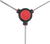 3-Way Hex Wrench - 4 mm, 5 mm, 6 mm