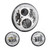Letric Lighting 7 Full-Halo Chrome LED Headlight with (2) 4.5? Full-Halo Chrome Passing Lamps