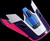 Z1R Rise Visor Kit - MC - Pink/Blue
