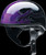 Z1R CC Beanie Helmet - Hellfire - Purple - XXL