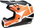 Z1R Youth Rise Helmet - Flame - Orange - Large