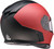 Z1R Warrant Helmet - Carbon - Red - Small